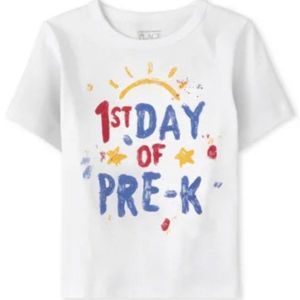 1st Day of Pre K NWT TCP T Shirt 3T